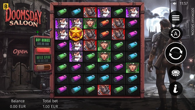 Mobiele interface van NV Casino